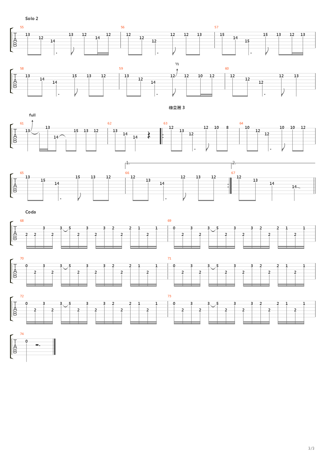 Hysteria吉他谱