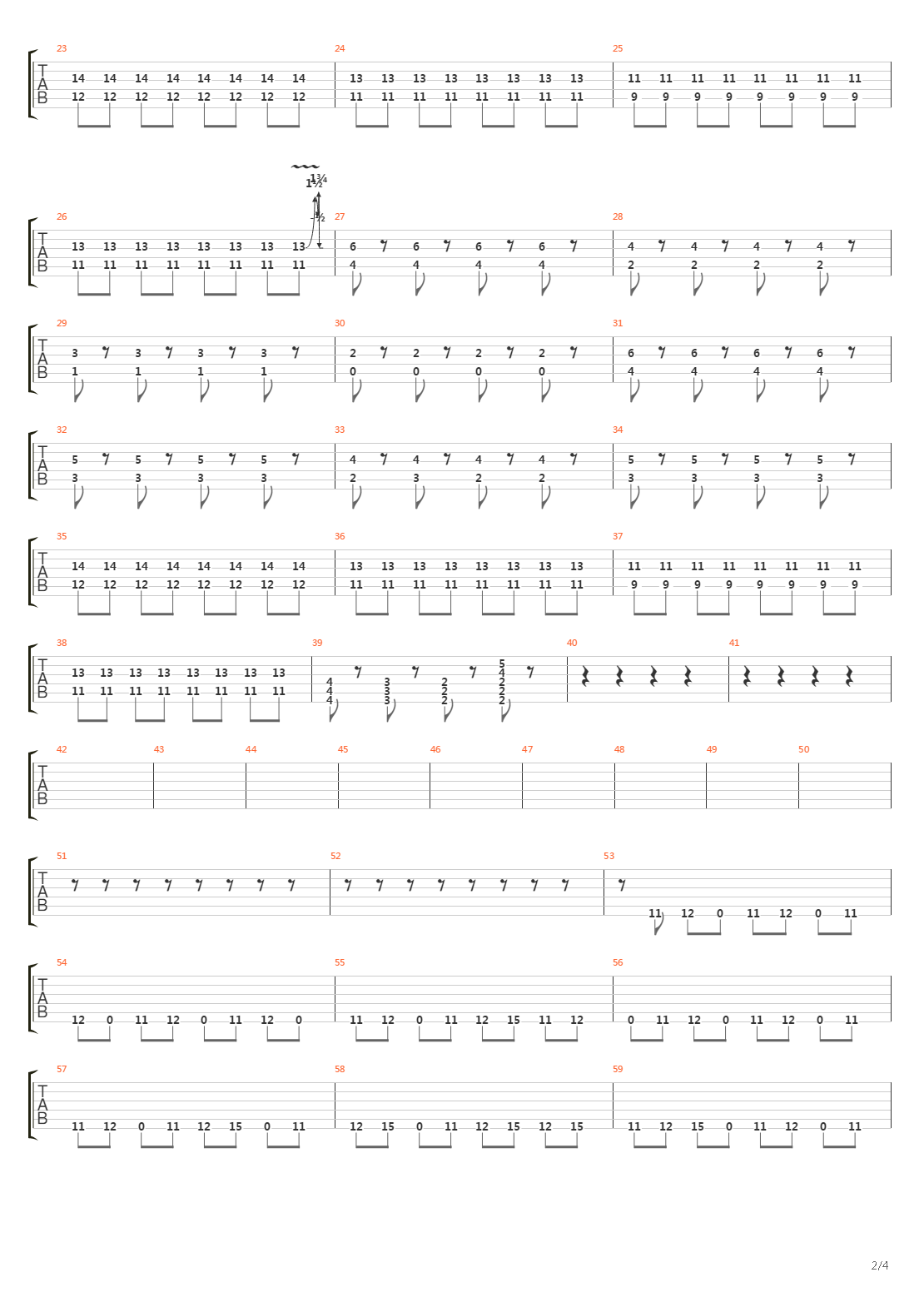 Stockholm Syndrome吉他谱