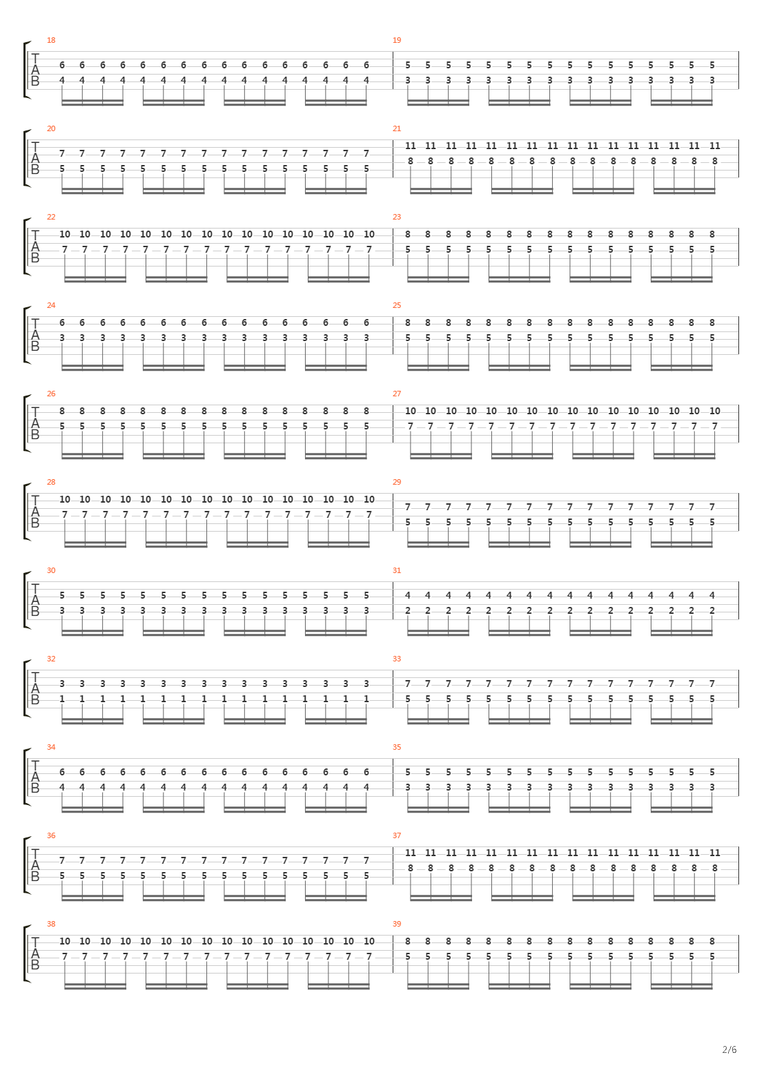 Stockholm Syndrome吉他谱