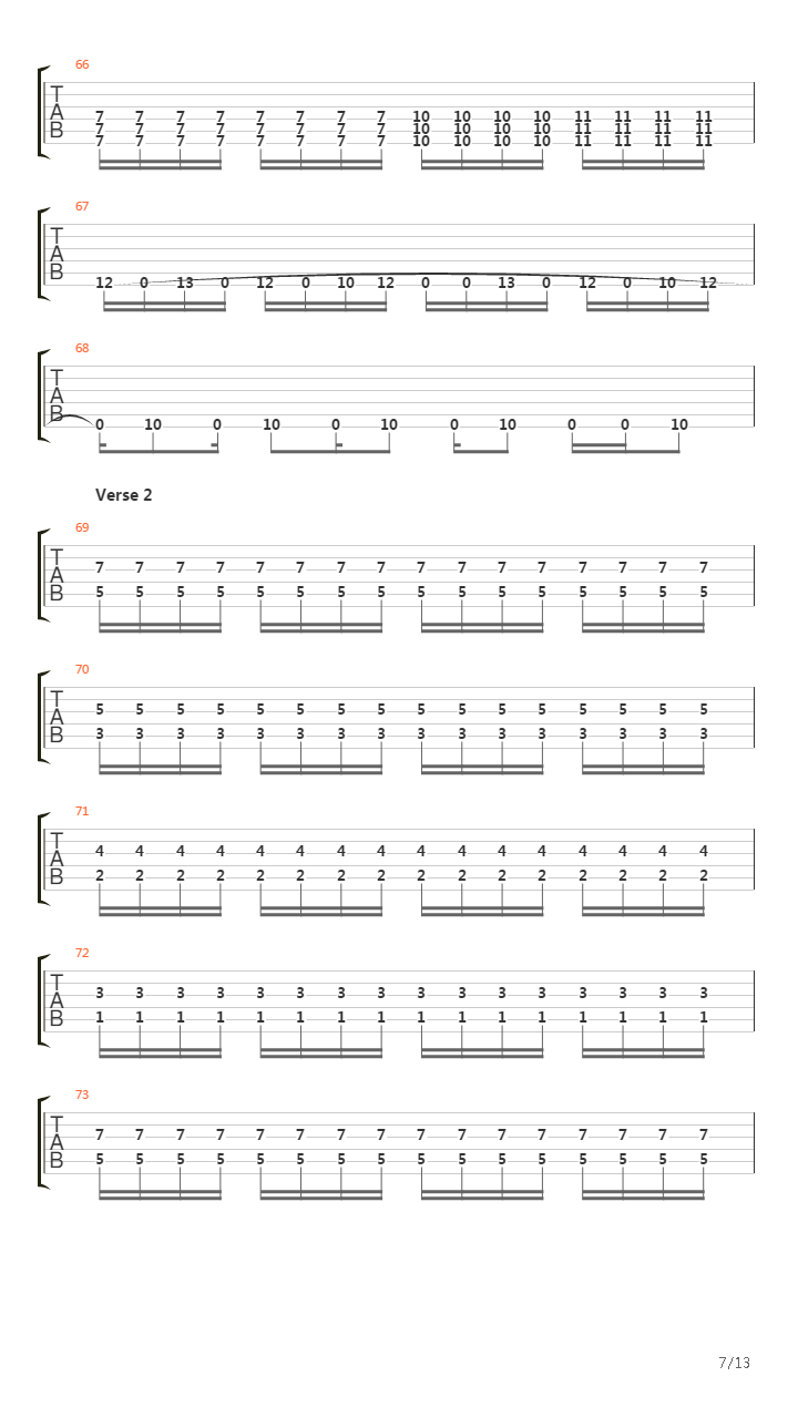 Stockholm Syndrome吉他谱