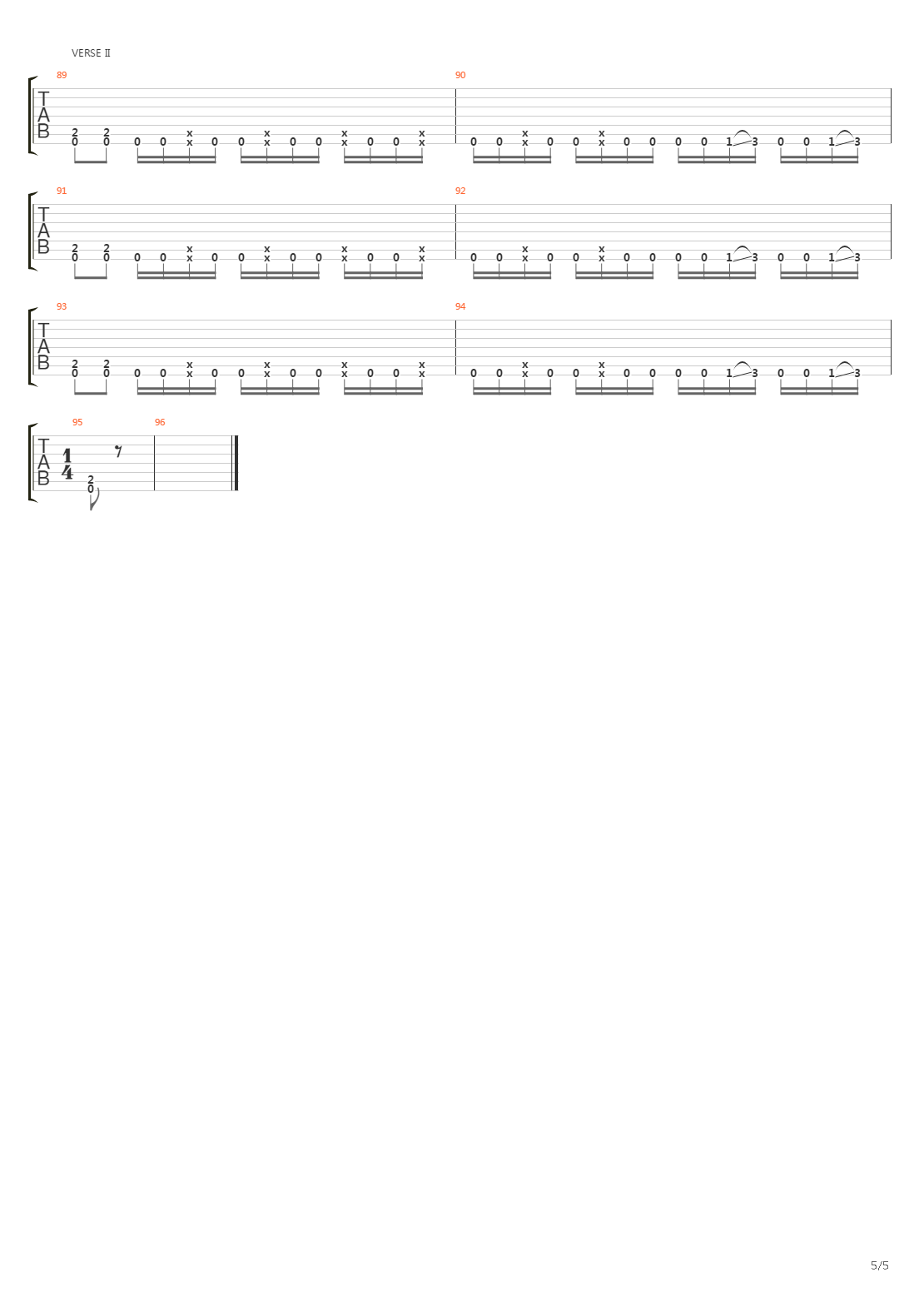 12 Hundred吉他谱