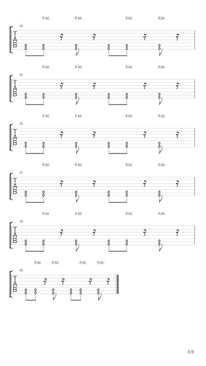 Burn吉他谱