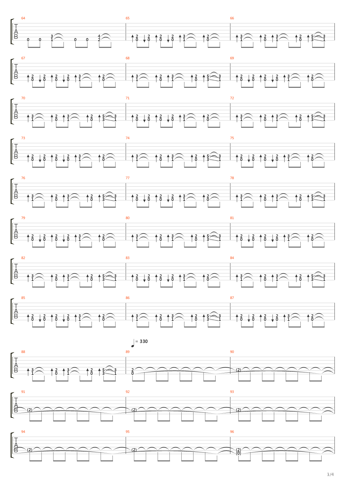 Siege Of Power吉他谱