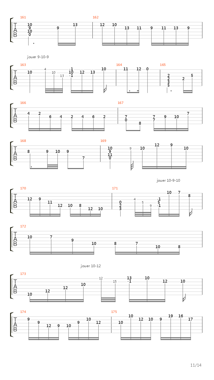 Caprice No 24  (Metal version)吉他谱