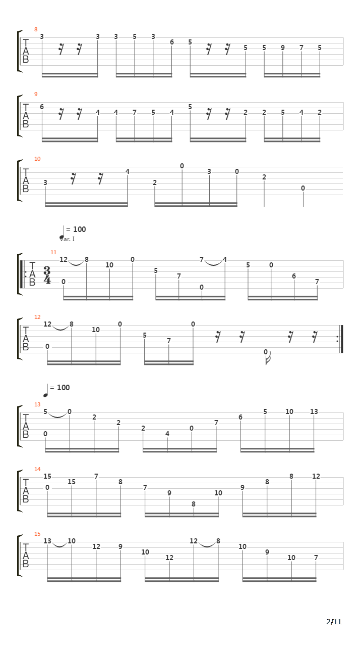 Caprice No 24 (Acoustic)吉他谱