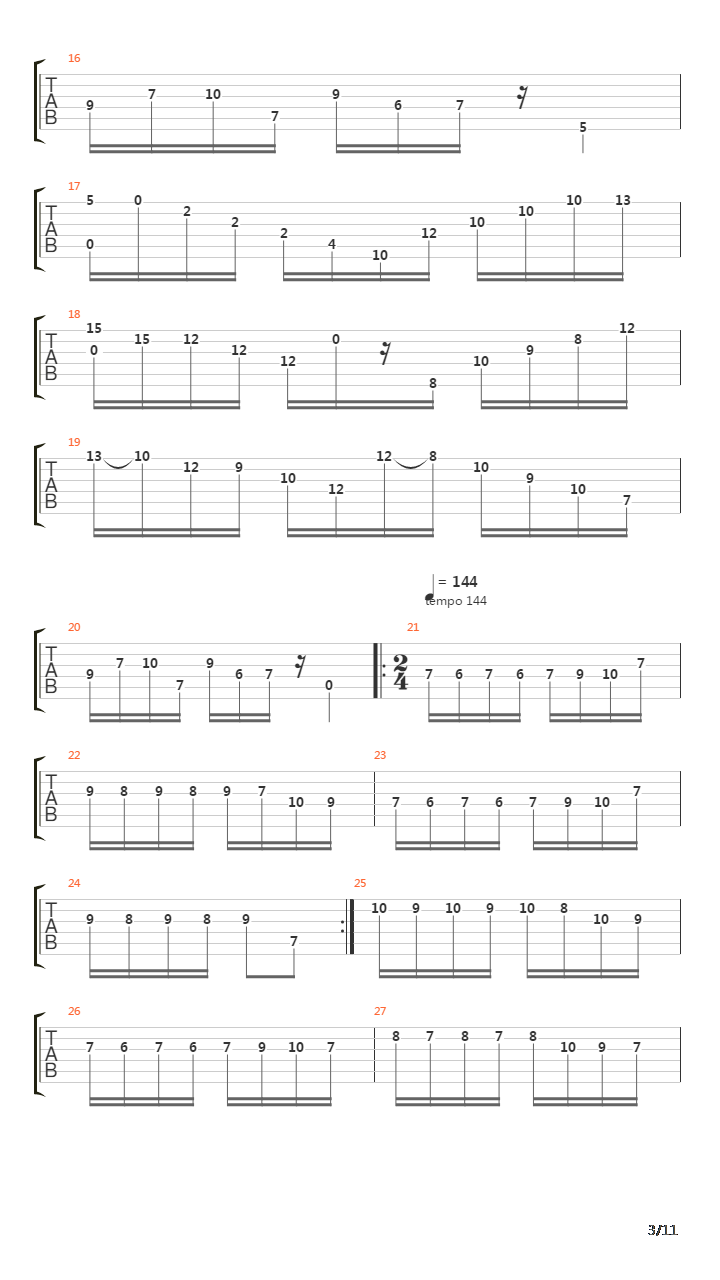 Caprice No 24 (Acoustic)吉他谱