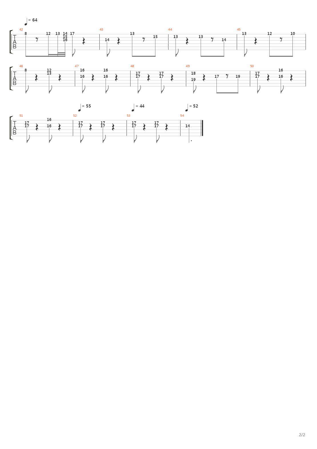 Romanze吉他谱