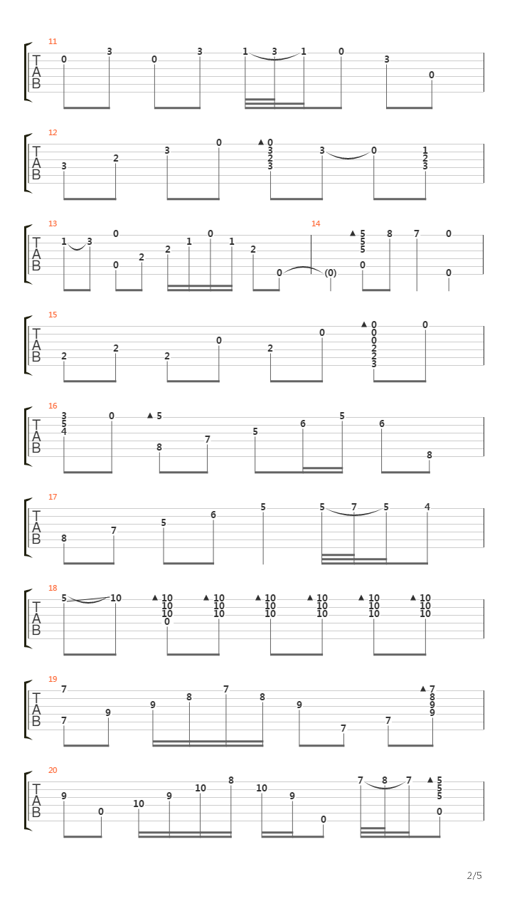 A Time for Us (arr. by Ngo Tin)吉他谱