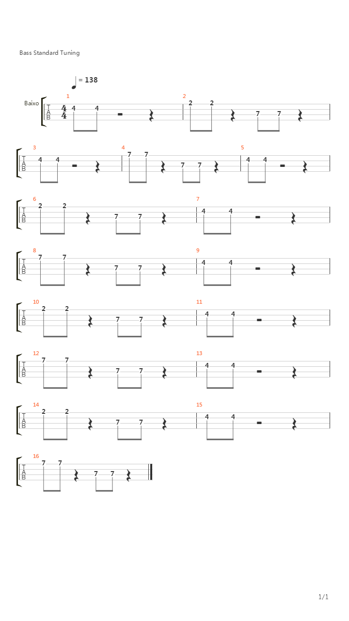 Crazy Train (intro)吉他谱