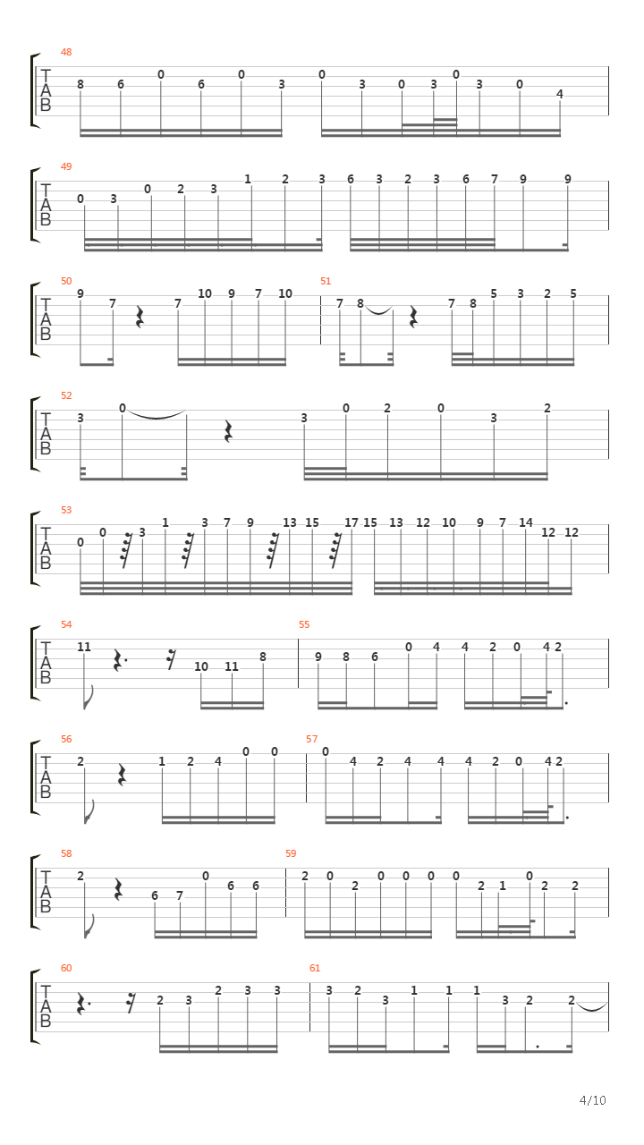 Zyryab吉他谱