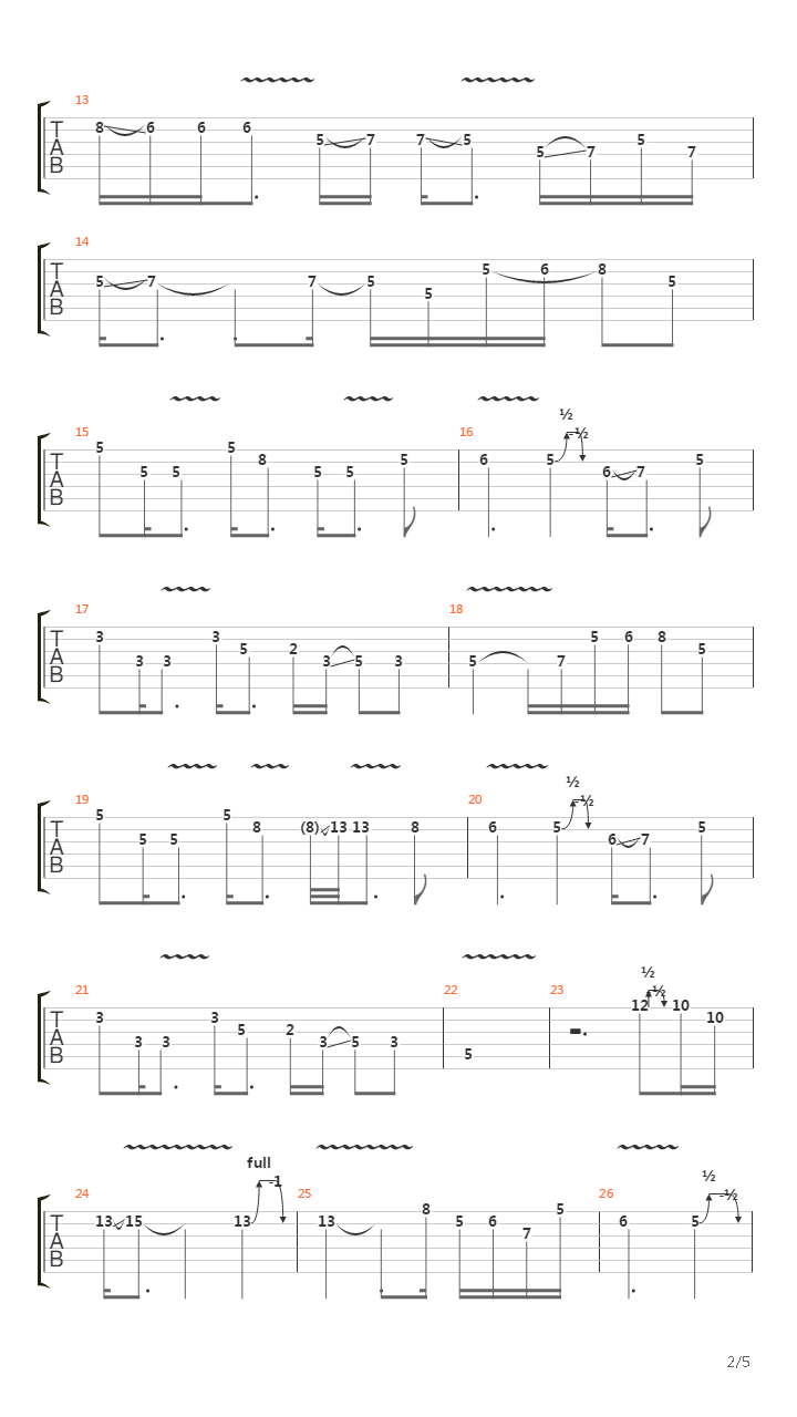 Izabella吉他谱