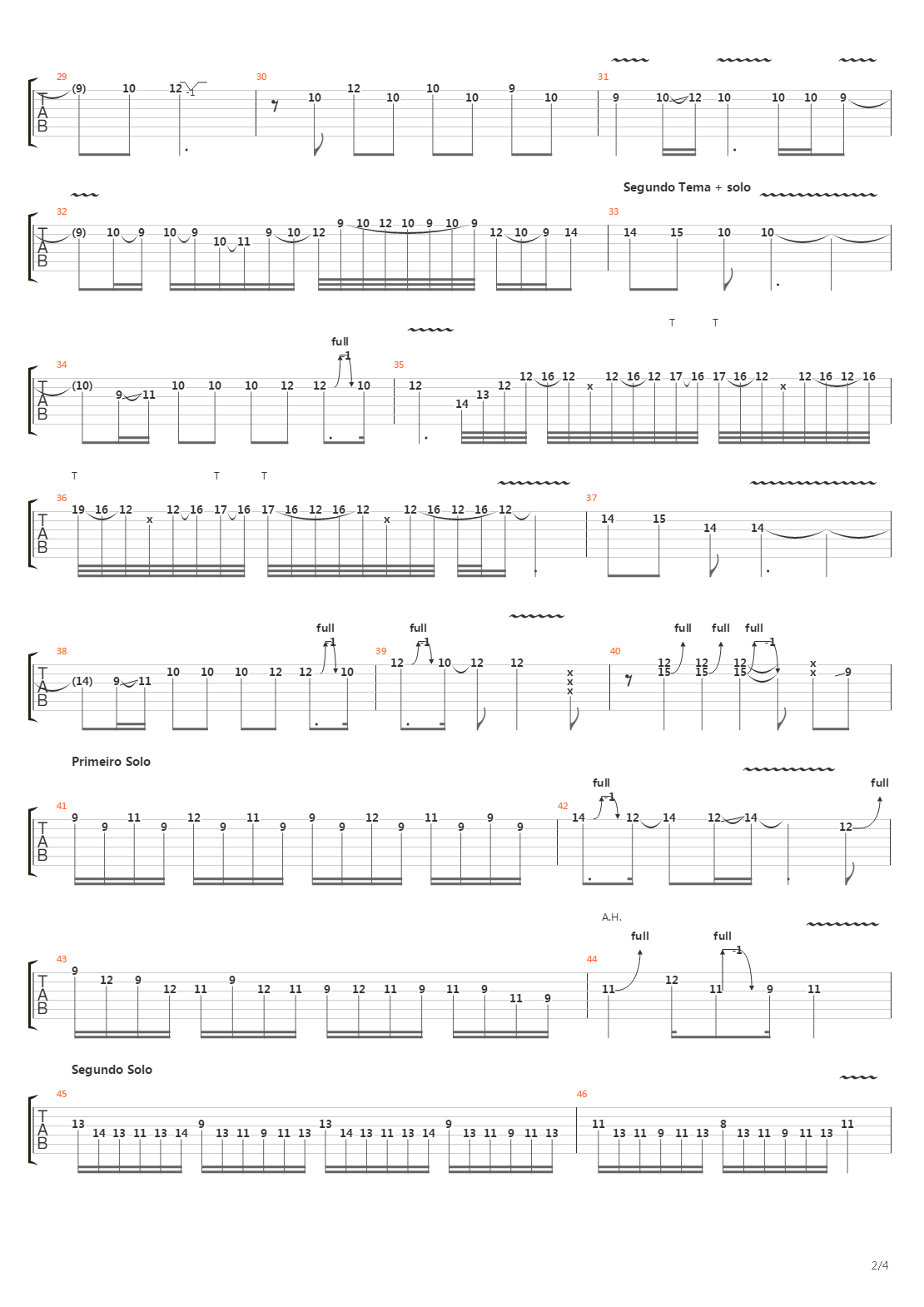 Passaro Livre吉他谱