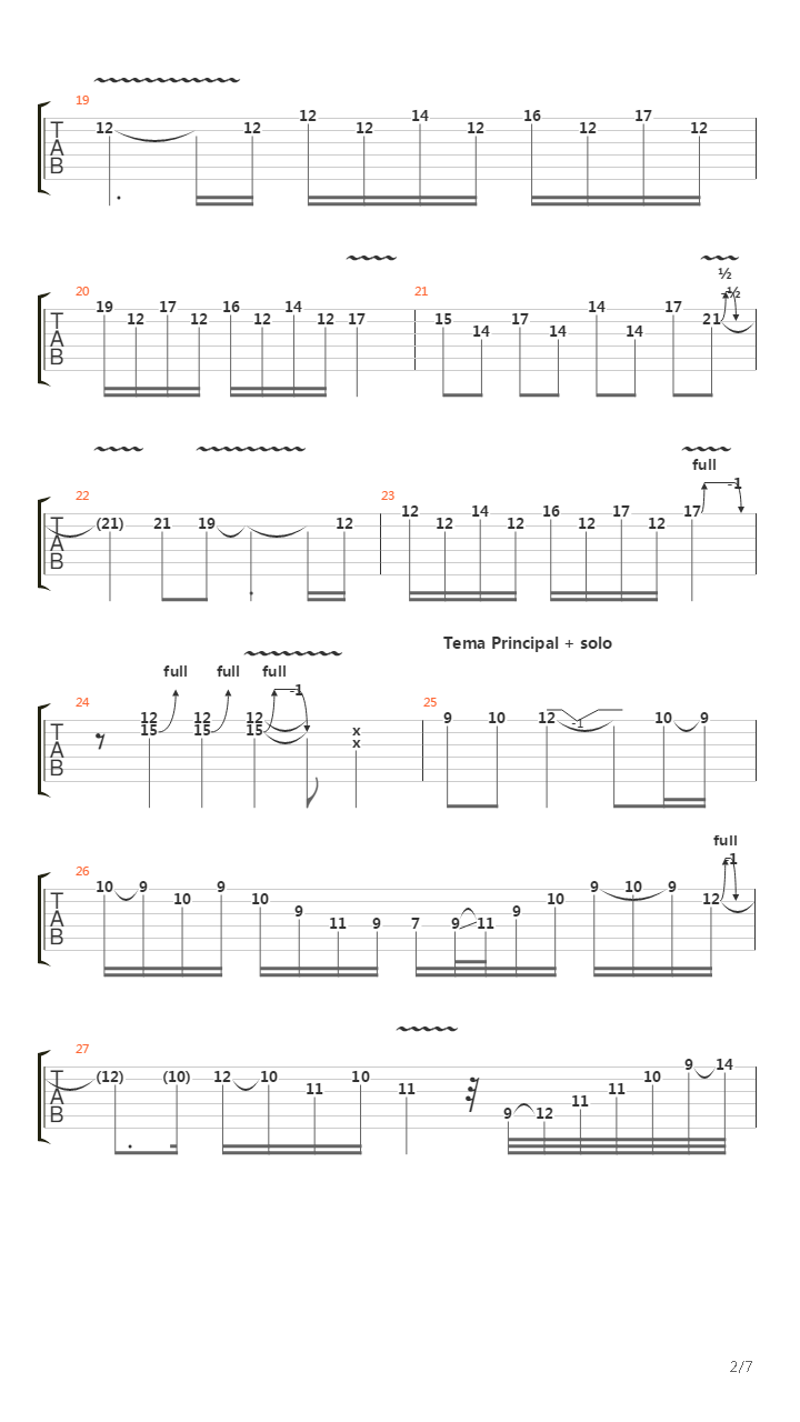 Passaro Livre吉他谱