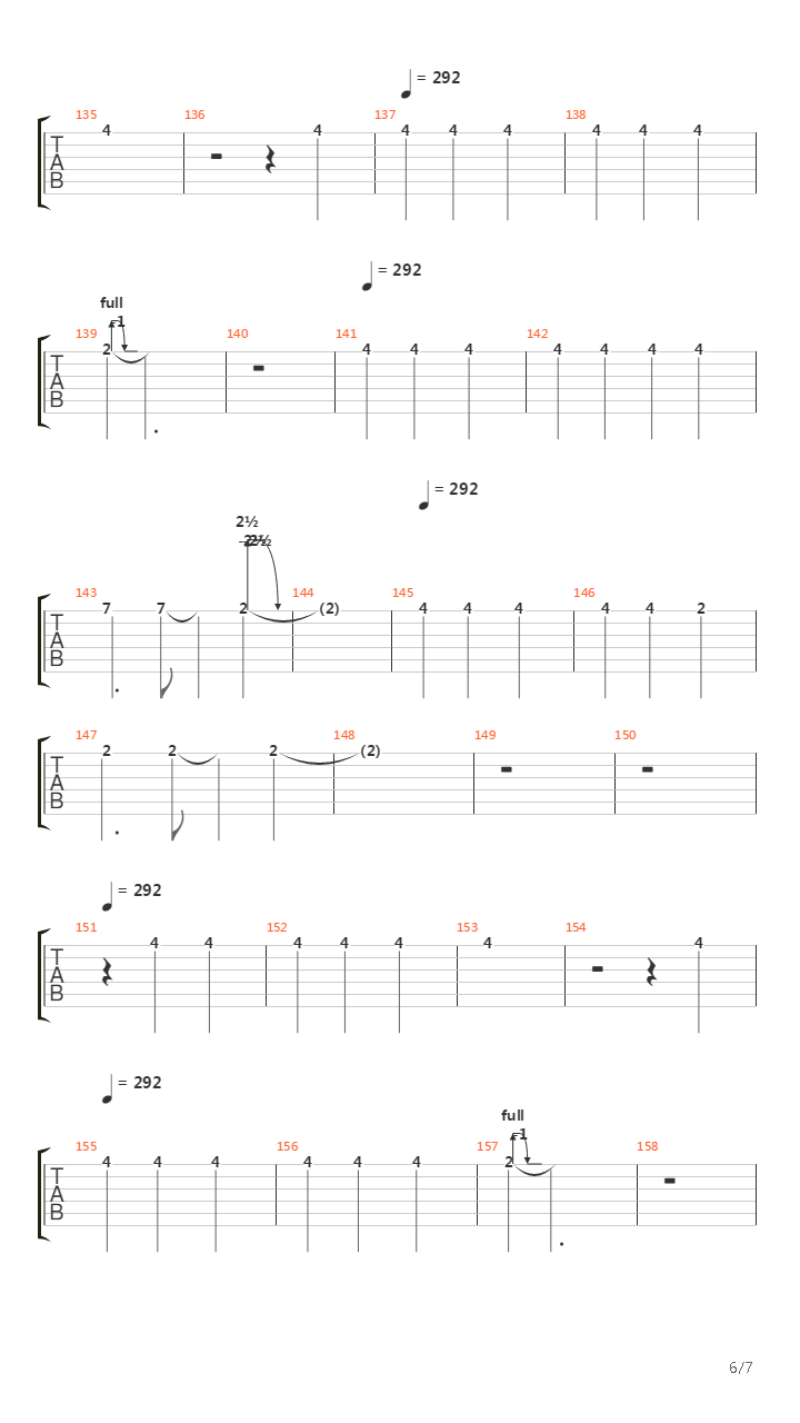 Mouth Of War吉他谱