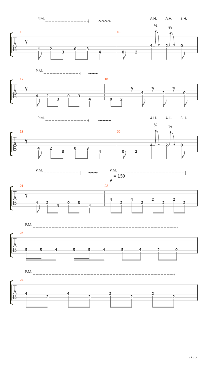 The Art Of Shredding吉他谱