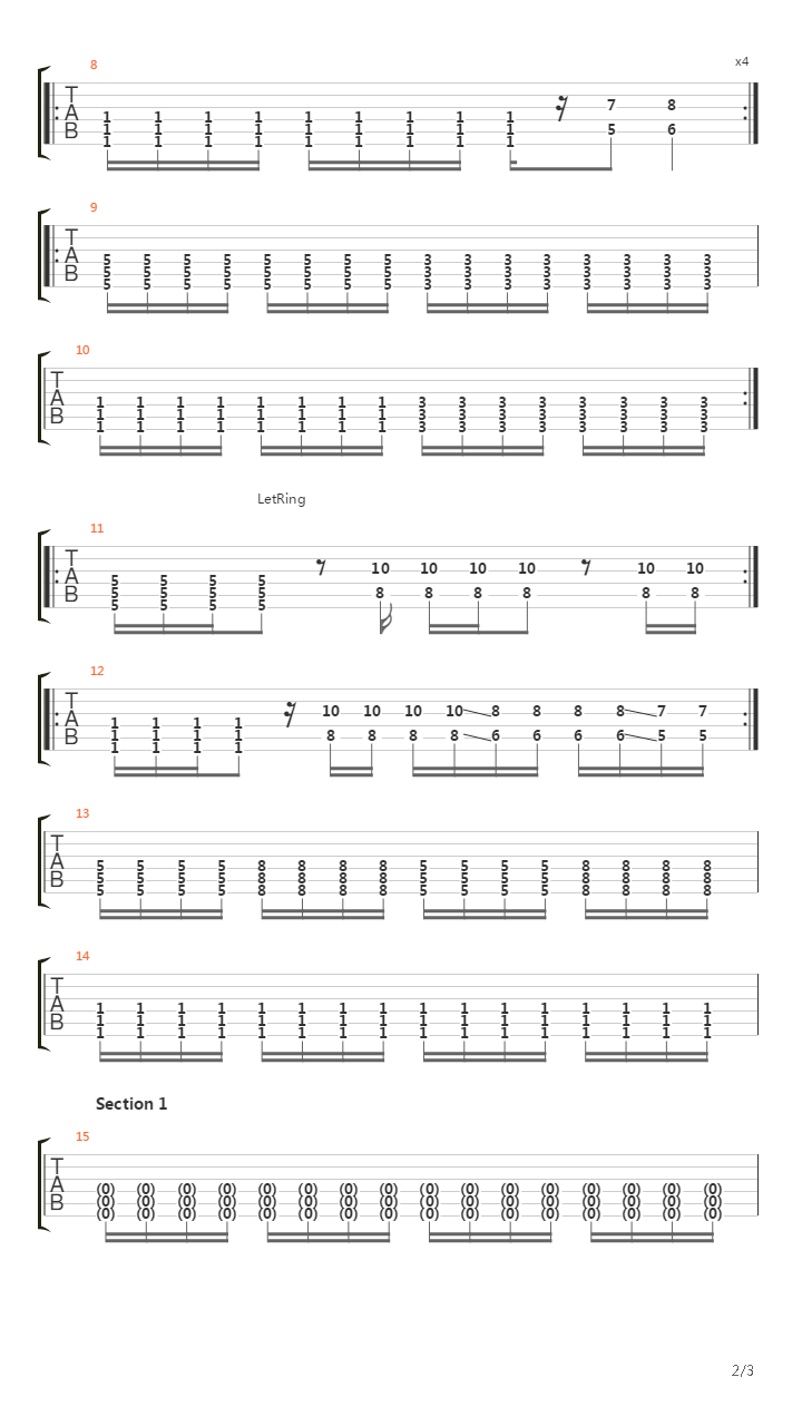 Binge吉他谱