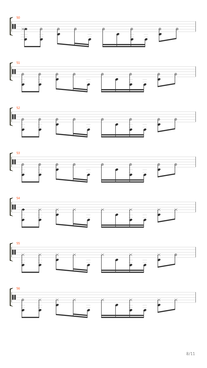 Getting Away With Murder吉他谱