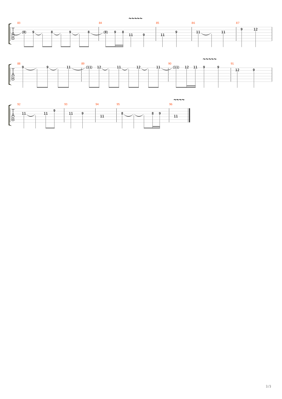 Grey吉他谱