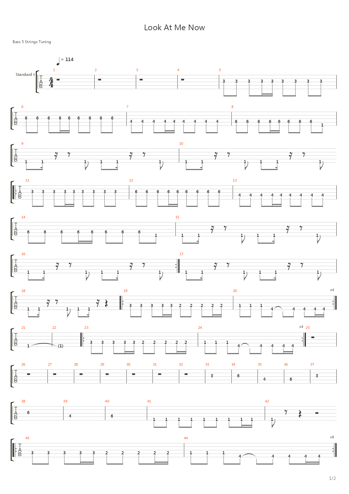 onlylookatme数字简谱图片