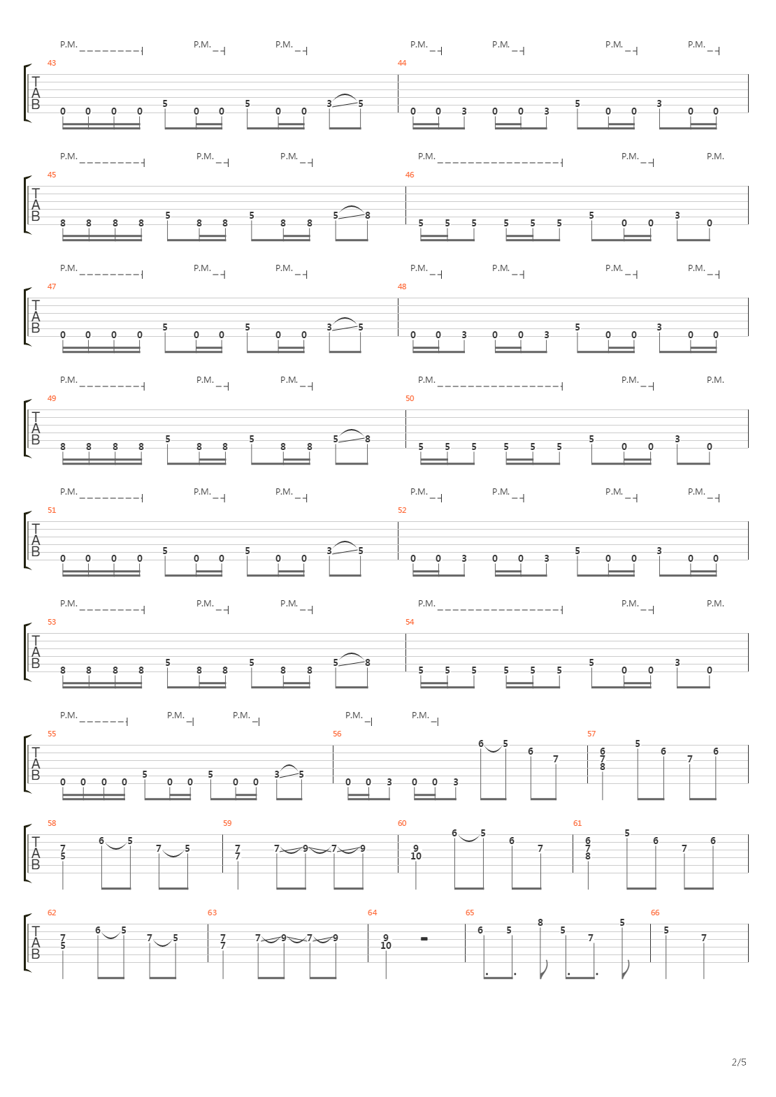 The River吉他谱