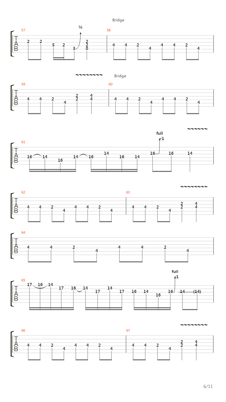 Down To Mexico from IntenseRock2吉他谱