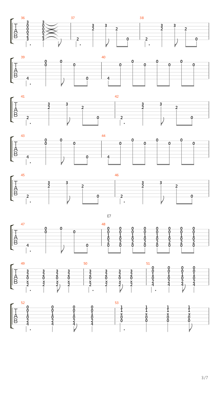 Better Man吉他谱