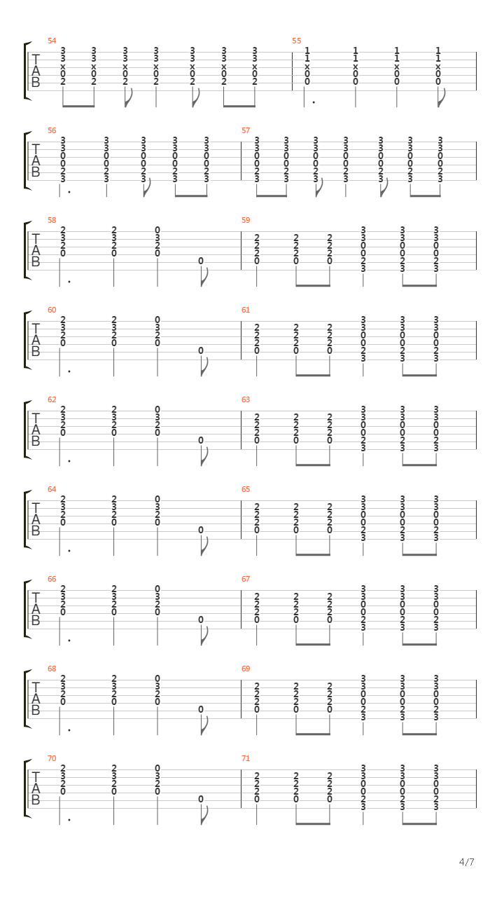 Better Man吉他谱