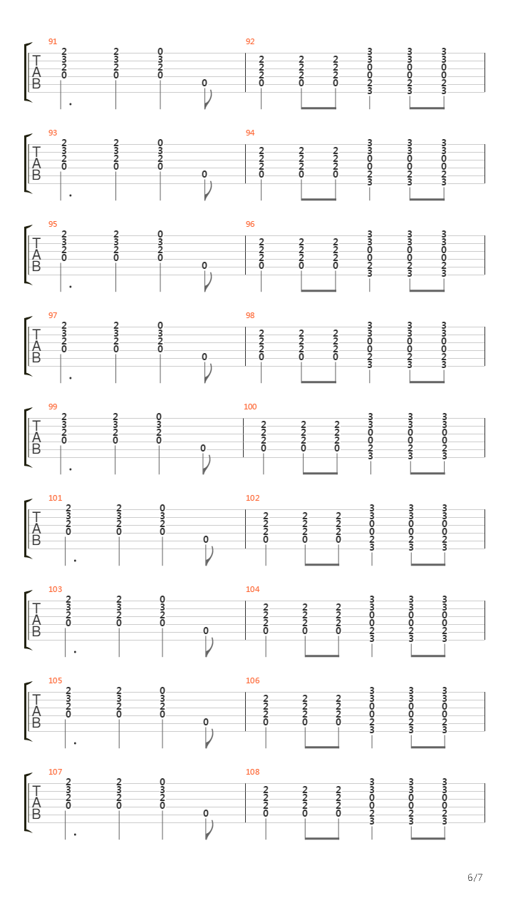 Better Man吉他谱