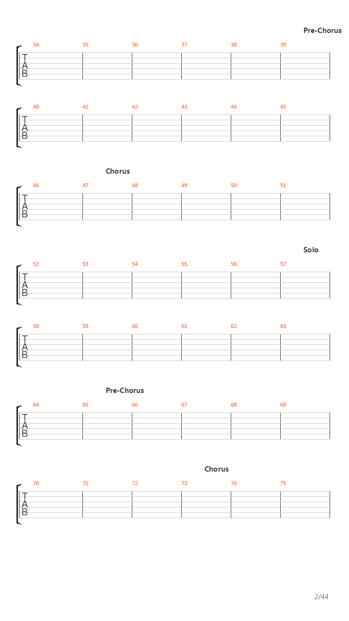 Vs吉他谱