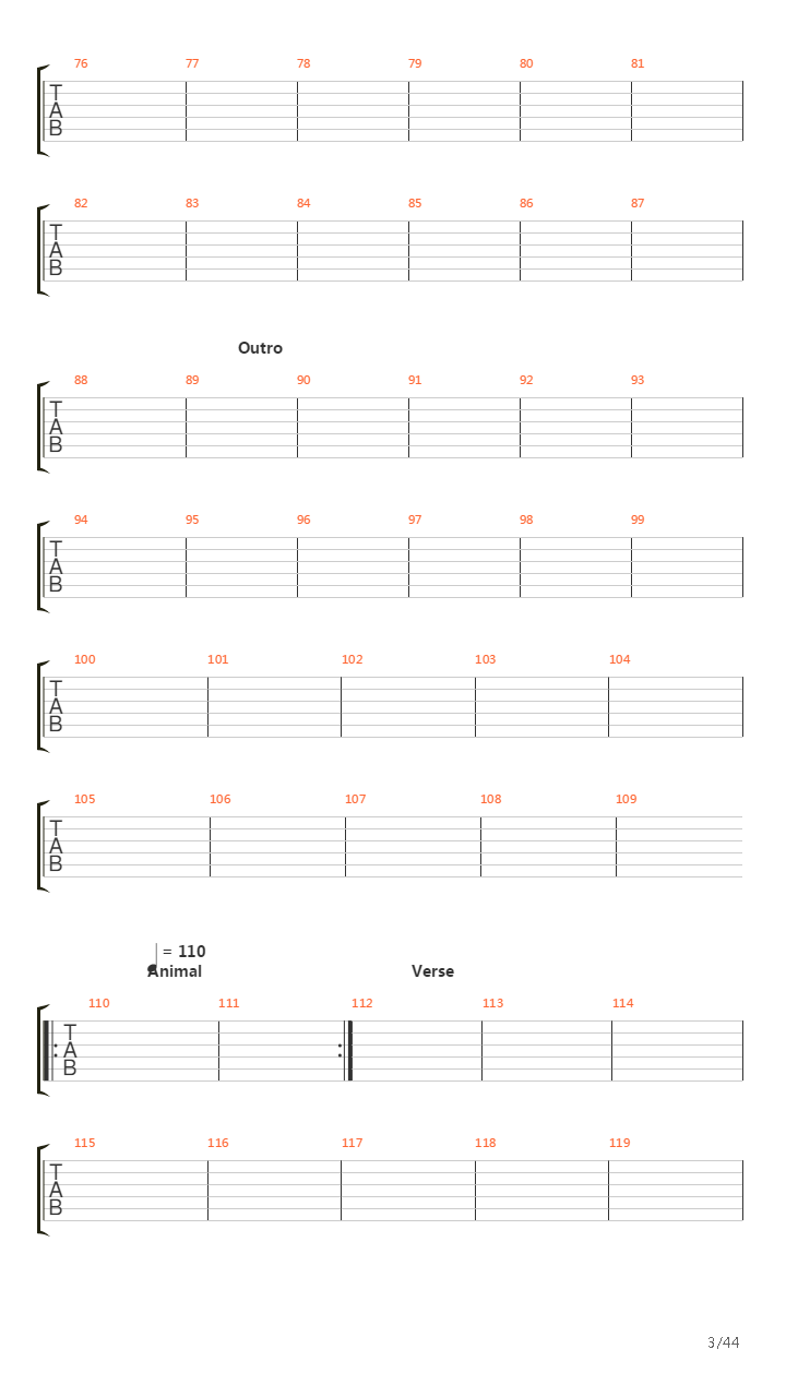 Vs吉他谱