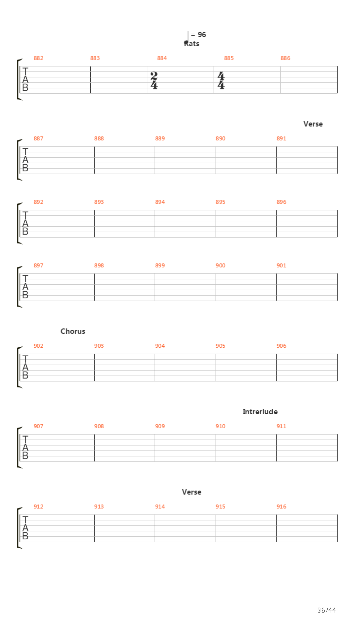 Vs吉他谱
