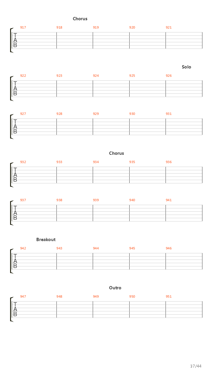 Vs吉他谱