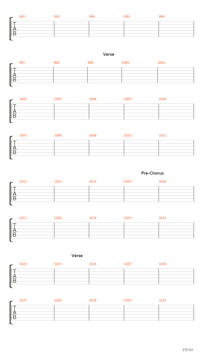 Vs吉他谱