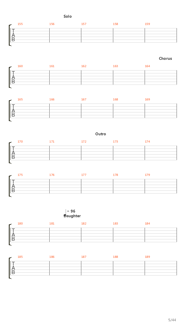 Vs吉他谱