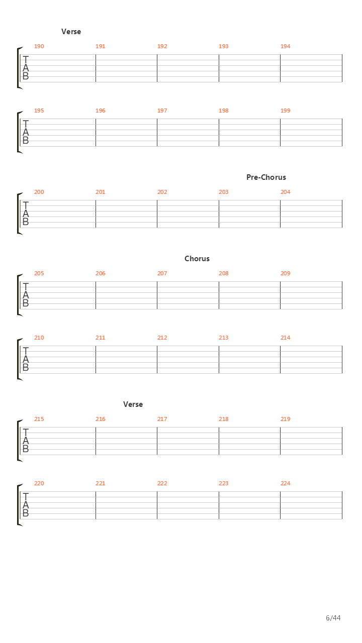 Vs吉他谱