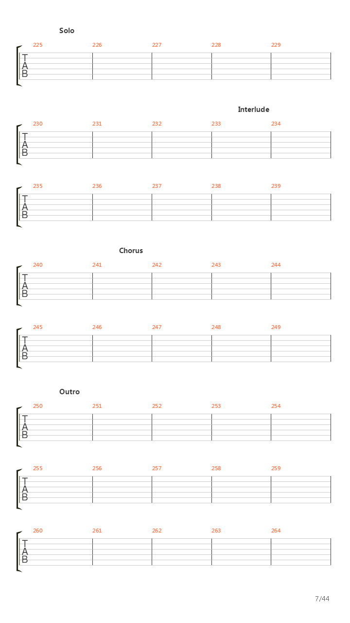 Vs吉他谱