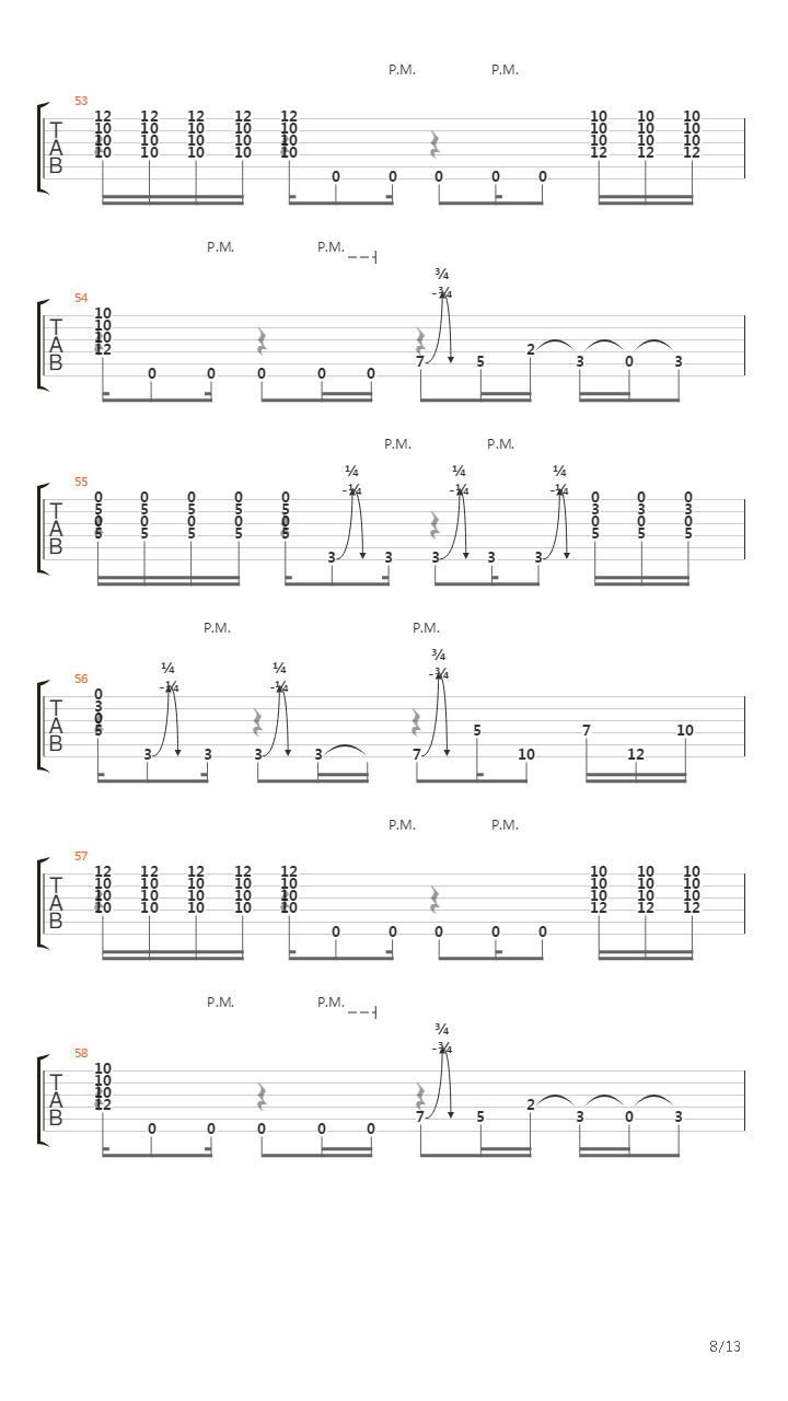 Pale Aura吉他谱