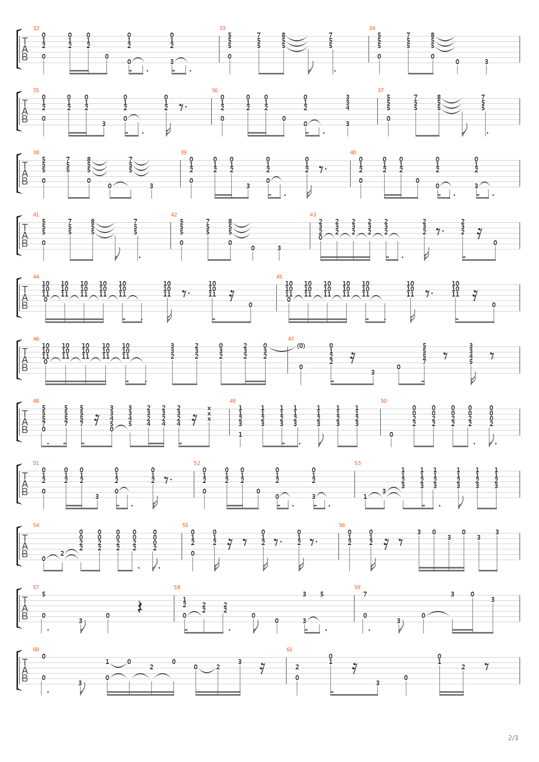 Another Brick In The Wall (Part 2 arr. by JAW)吉他谱