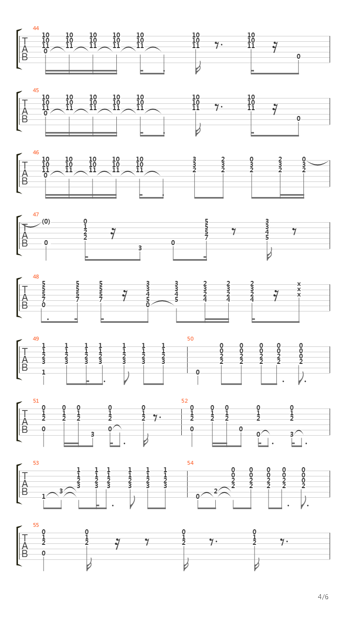 Another Brick In The Wall (Part 2 arr. by JAW)吉他谱