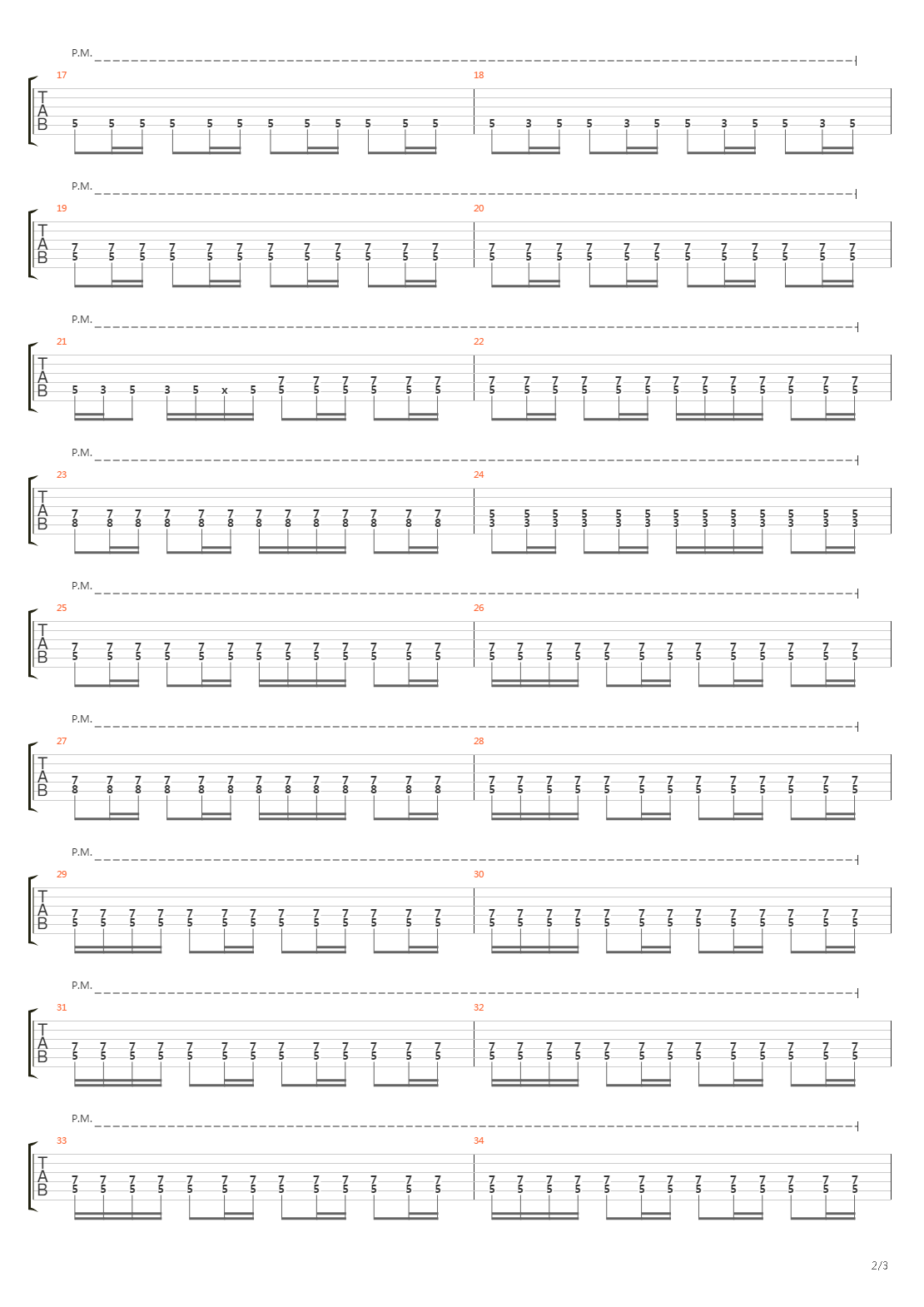 Another Brick In The Wall (Part 3)吉他谱