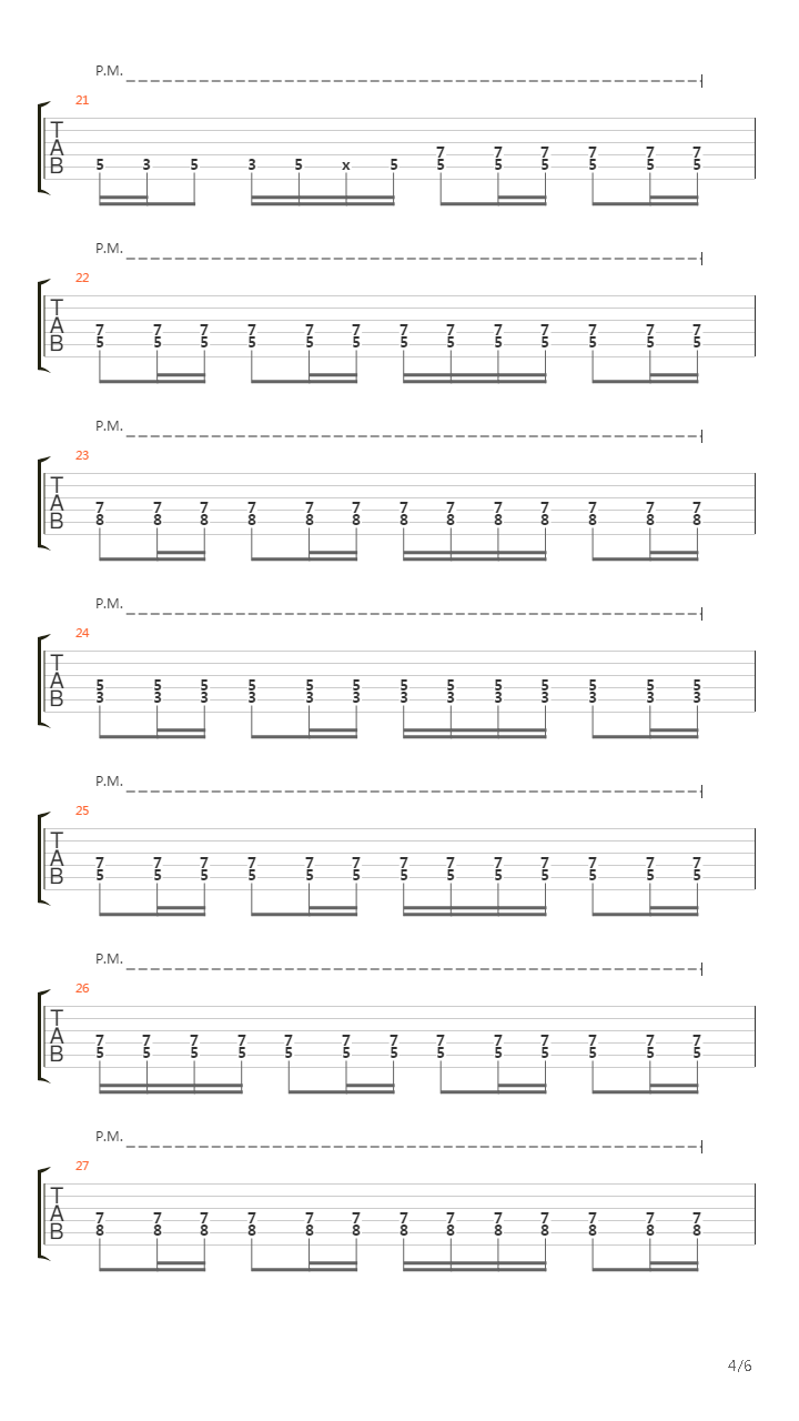 Another Brick In The Wall (Part 3)吉他谱