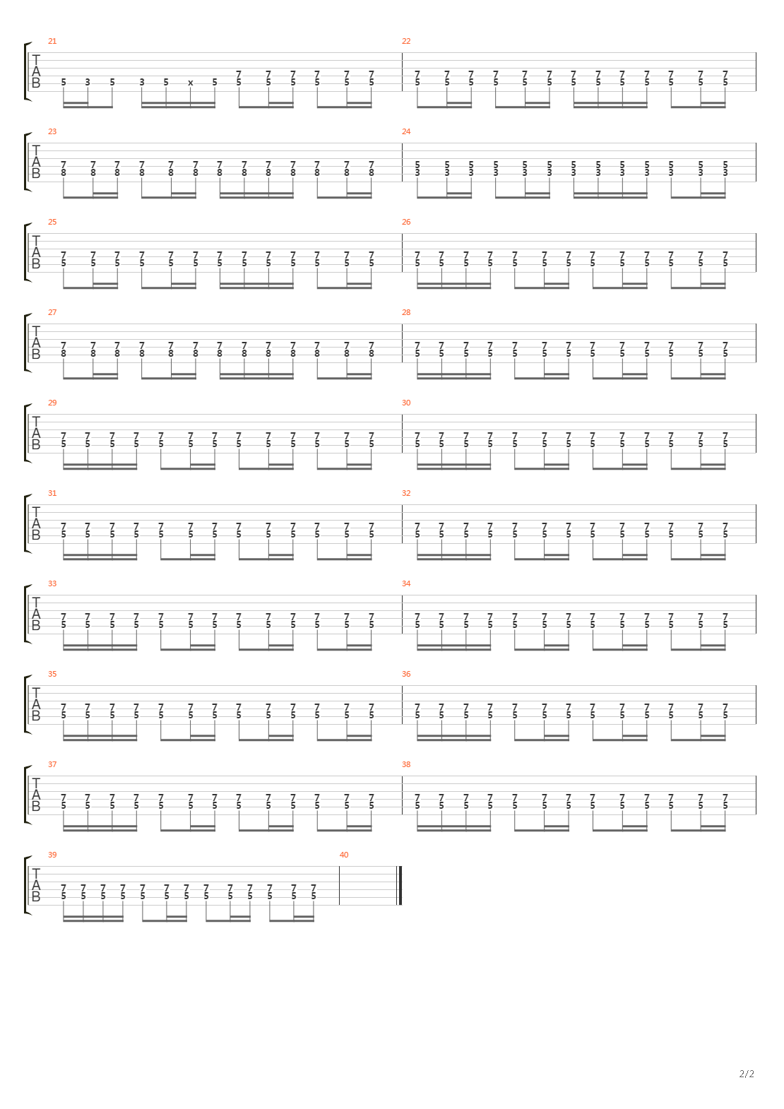 Another Brick In The Wall (Part 3)吉他谱