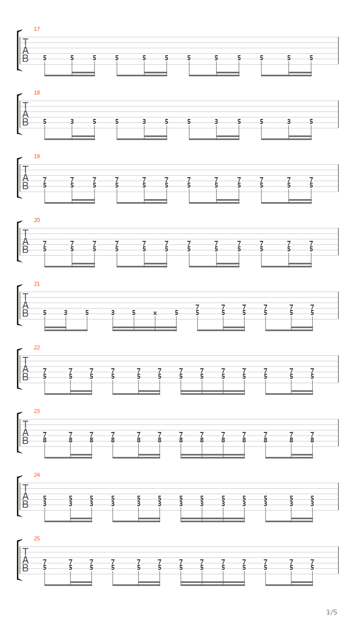 Another Brick In The Wall (Part 3)吉他谱