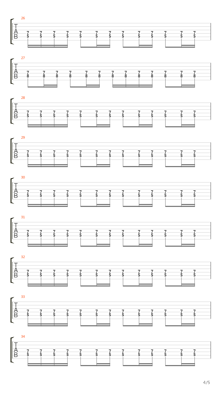 Another Brick In The Wall (Part 3)吉他谱