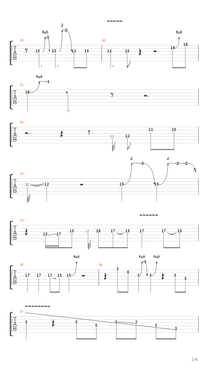 Shine On You Crazy Diamond (part 4)吉他谱