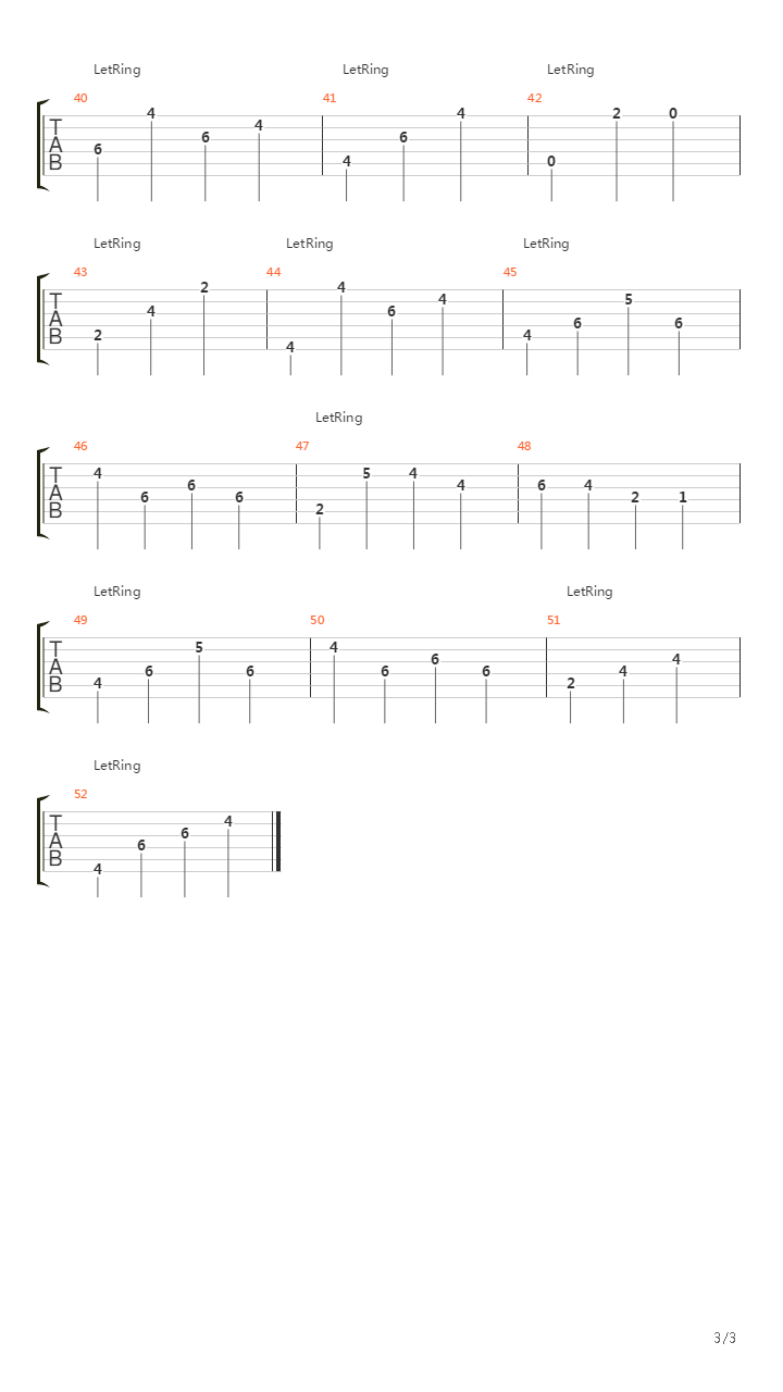 Where Do We Draw The Line吉他谱