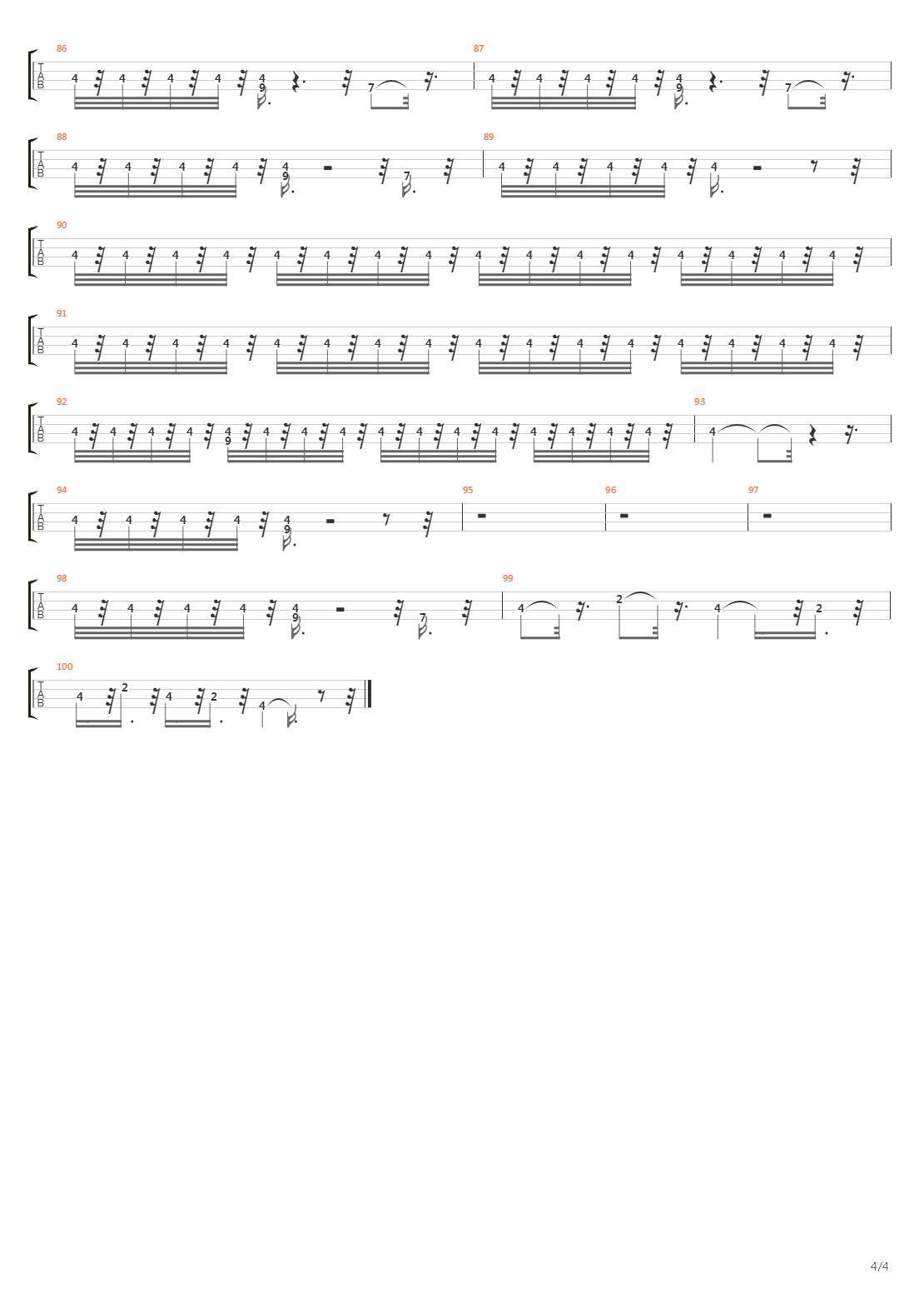 Precipitation吉他谱