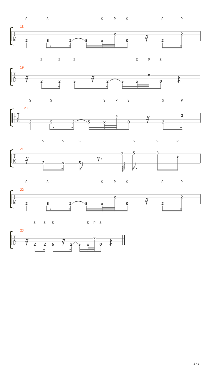 Shake Hands with Beef (Bass Tutorial by Bas Shiver)吉他谱