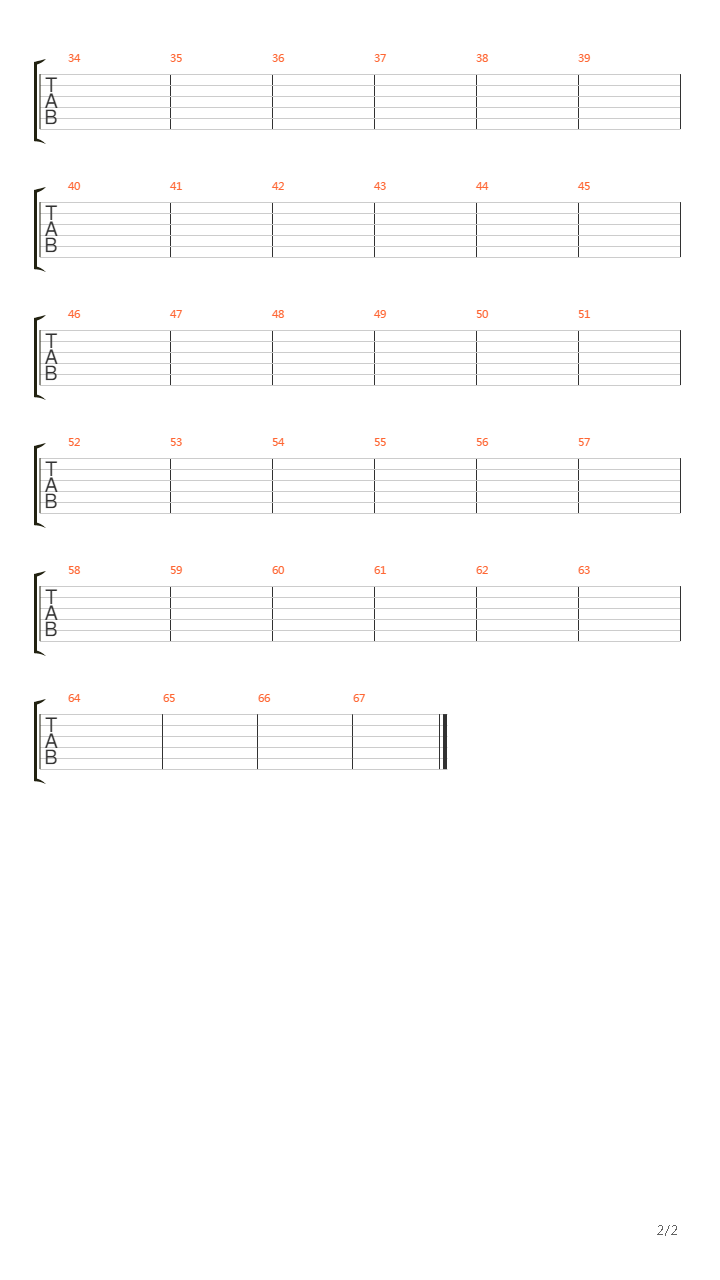 The Toys Go Winding Down吉他谱