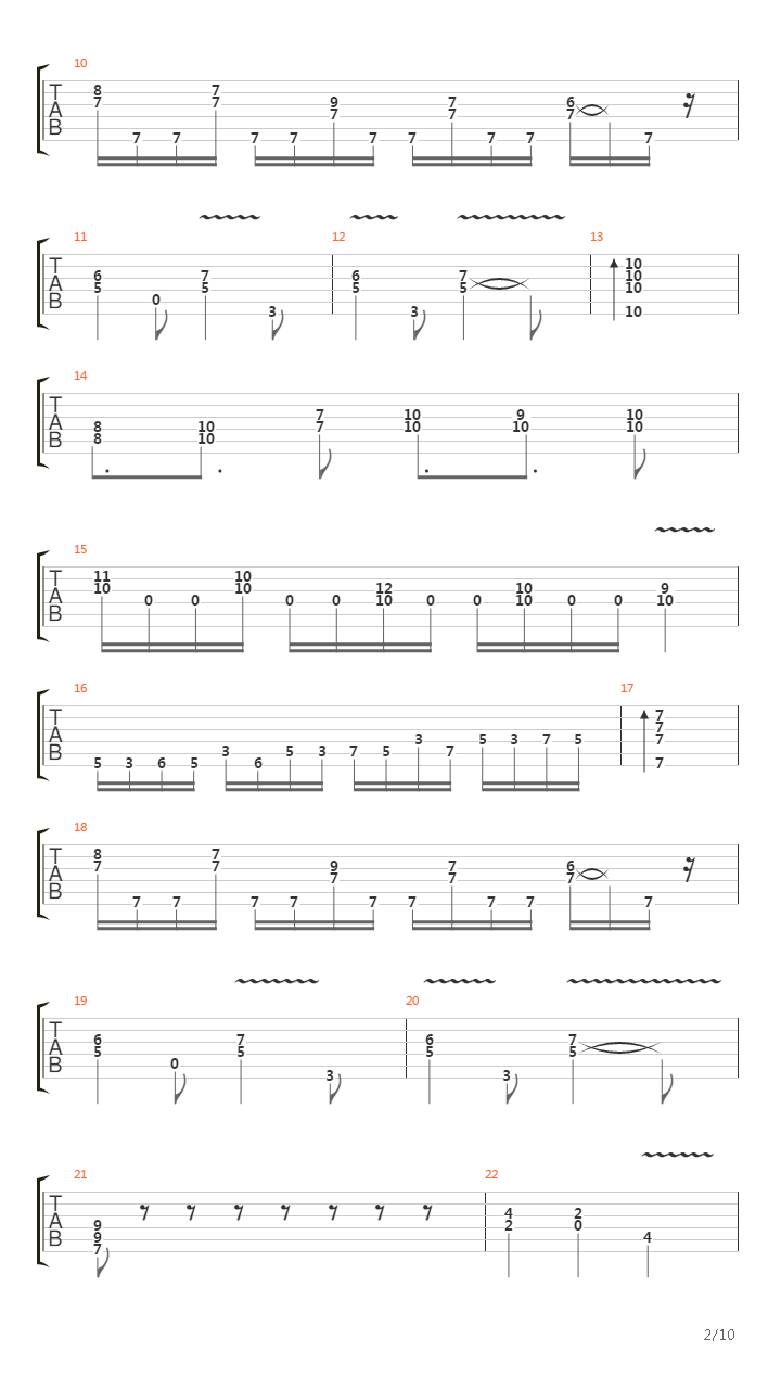 Motorman吉他谱